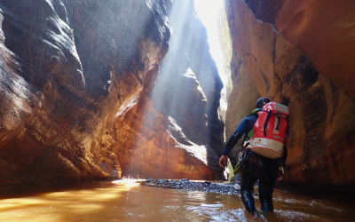 What is the basic equipment for canyoning?